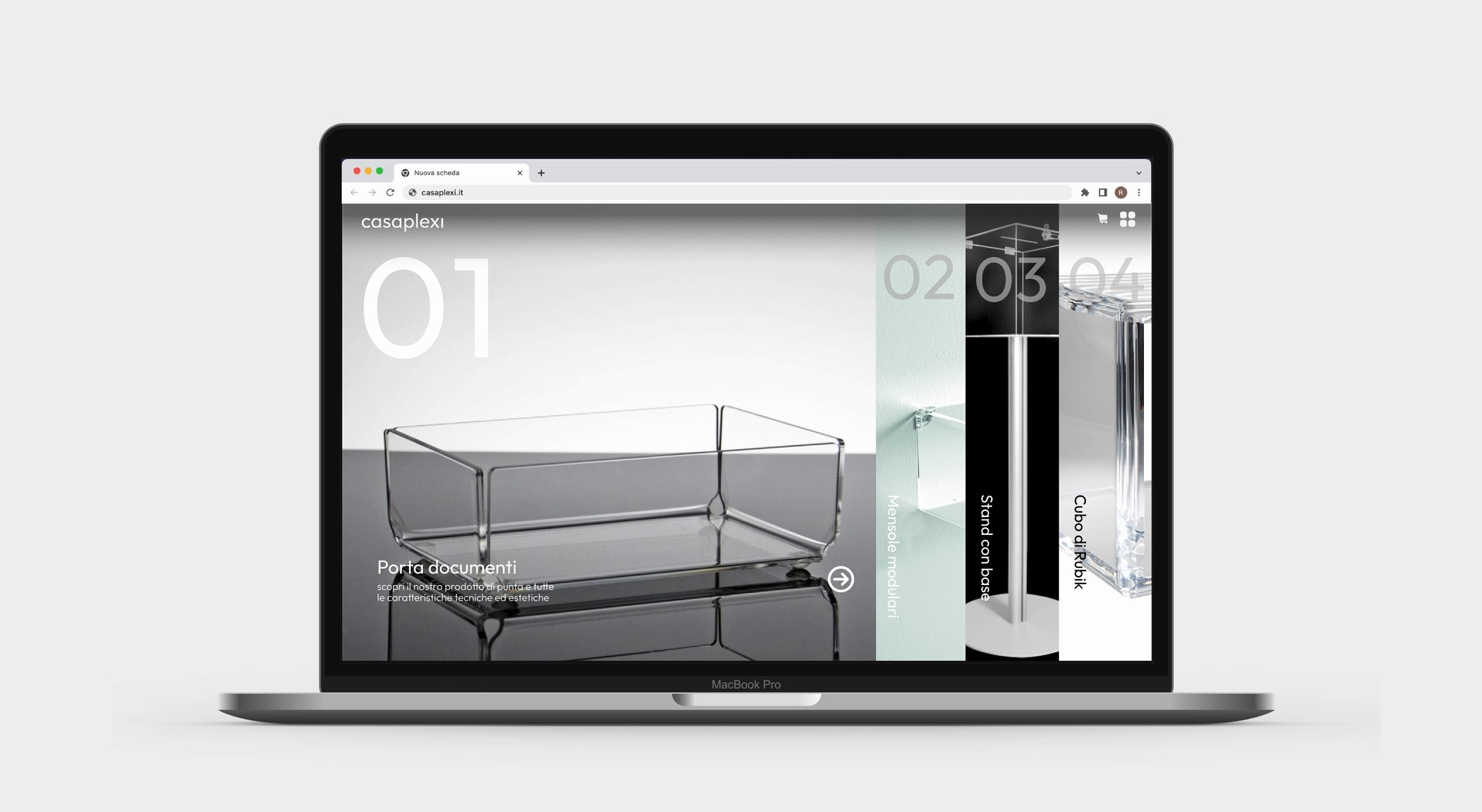 realizzazione mockup web iride consulting